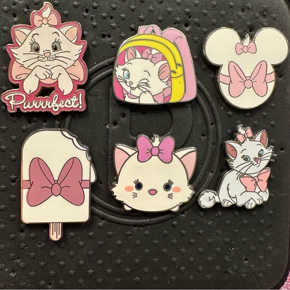 Disney Other - Set of 6 Disney Marie Cat Pins